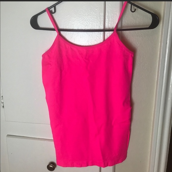 Stretchy Pink Neon Tank - Picture 1 of 1